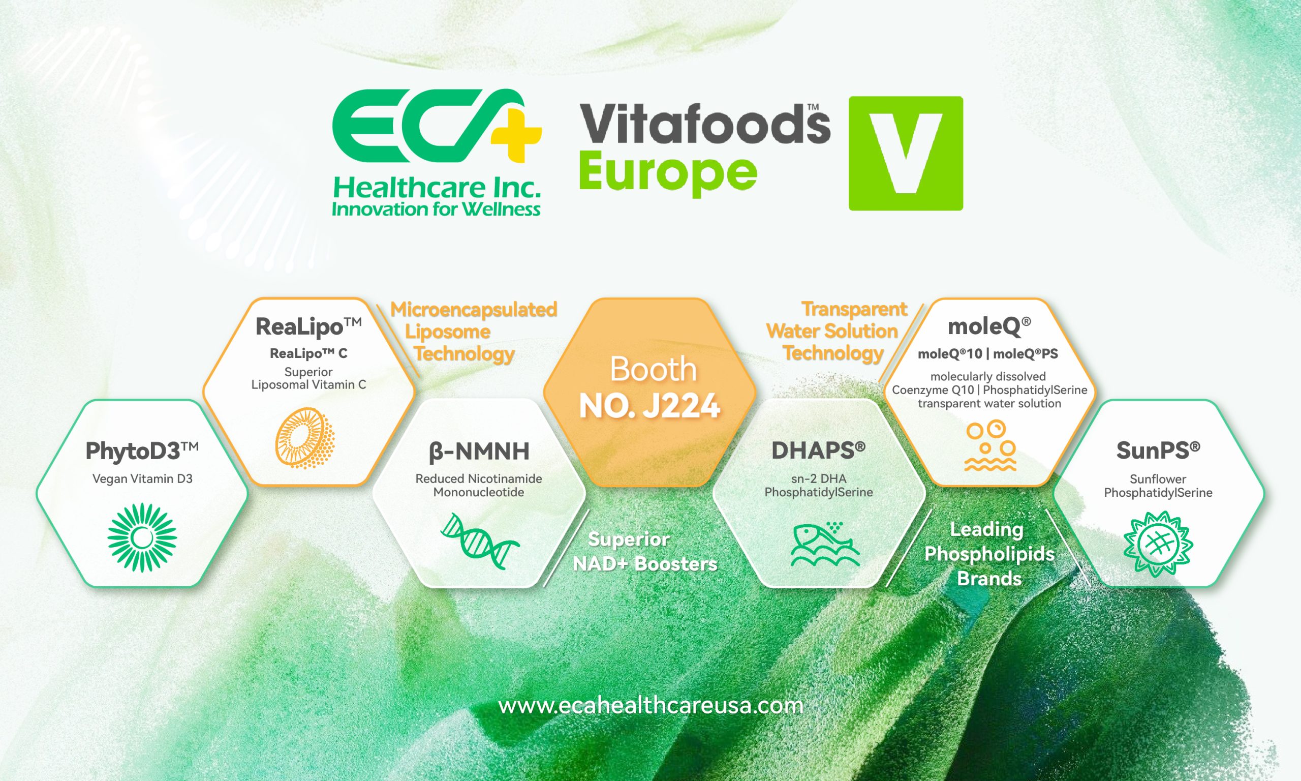 Vitafoods Europe ECA banner