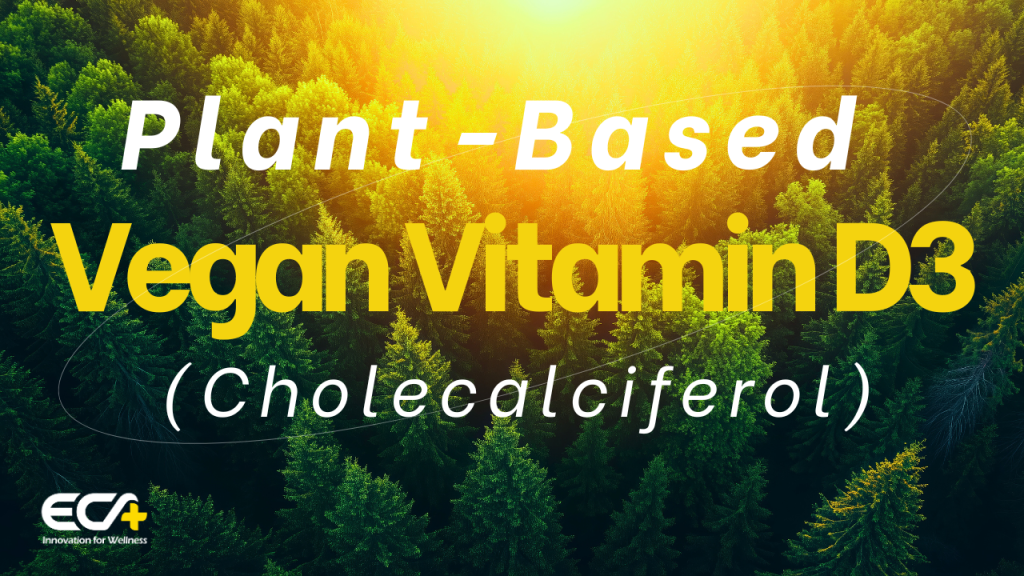 Plant-Based Vegan Vitamin D3 (Cholecalciferol) Sourced from Pine Tree Sterol - PineD3®