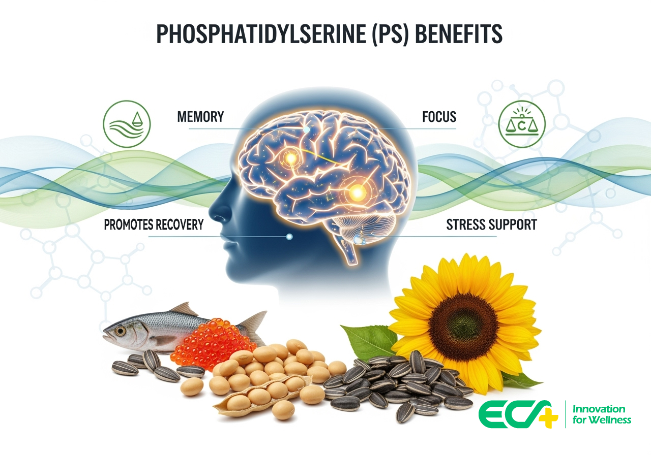 Brain Health Supps - ECA Healthcare | Official Site Phosphatidylserine Benefits From Memory to Stress Support